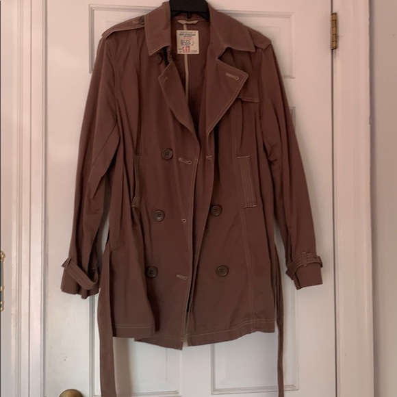 GAP Military type khaki trench coat - Picture 6 of 6